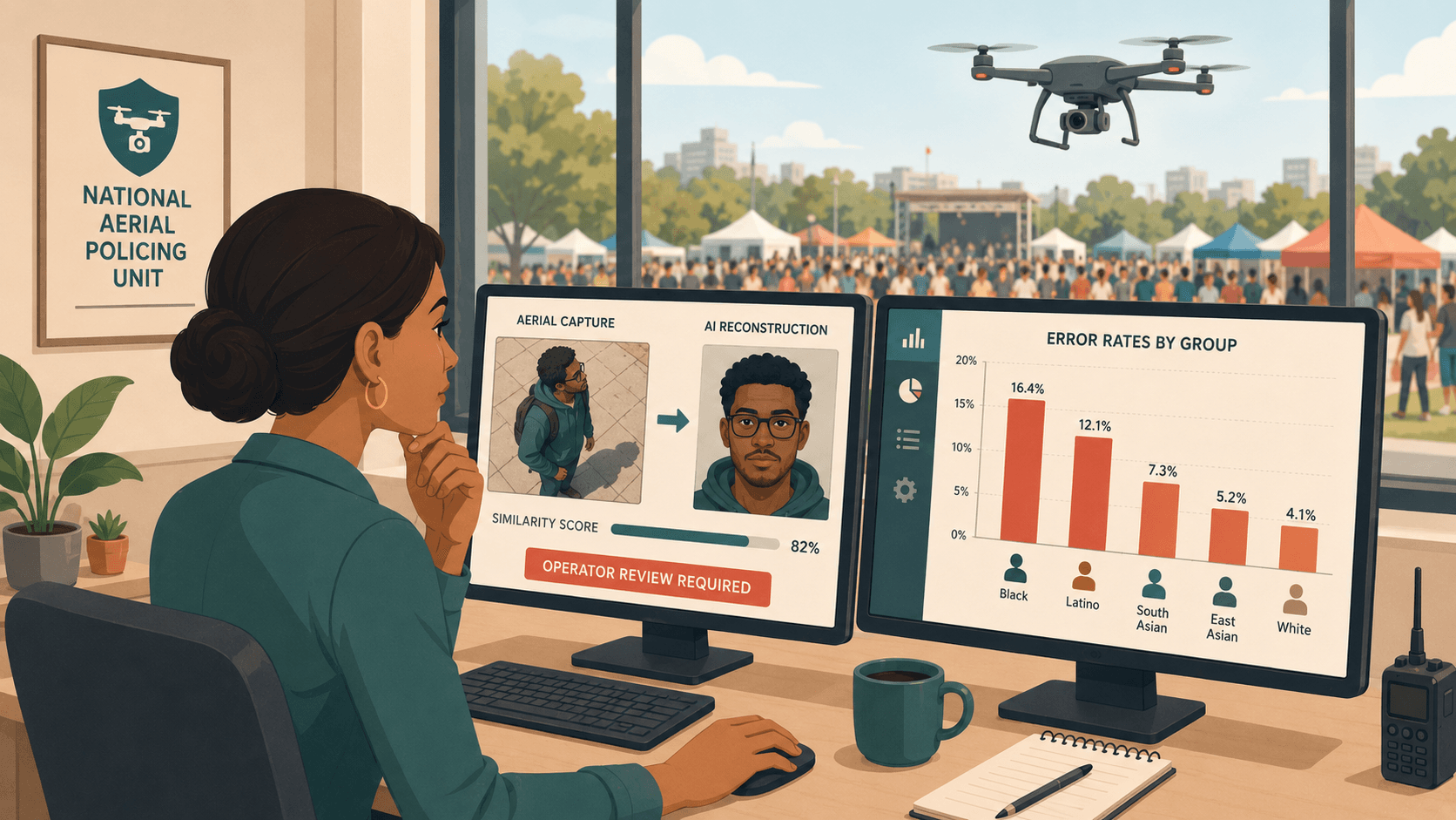 Equitable Identification in Aerial Facial Recognition Hero Image