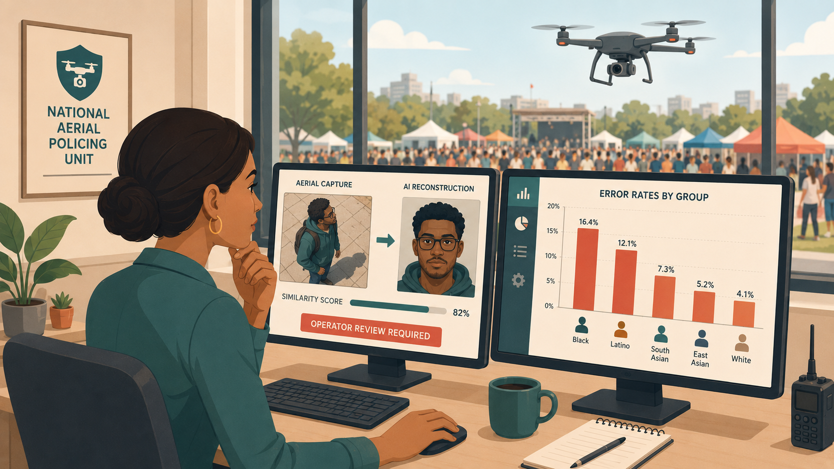 Equitable Identification in Aerial Facial Recognition Hero Image